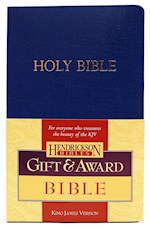 KJV GIFT AND AWARD BIBLE-BLUE FLEXISOFT