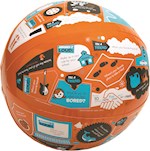 TOY-THROW & TELL ATTENTION GRABBER BALL