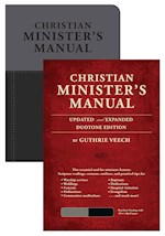CHRISTIAN MINISTER'S MANUAL (UPDATED & EXPANDED)-BLACK/GREY DUOTONE