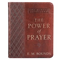 THE POWER OF PRAYER (ONE-MINUTE DEVOTIONS)-LUXLEATHER