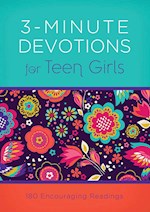 3-MINUTE DEVOTIONS FOR TEEN GIRLS-MASS MARKET