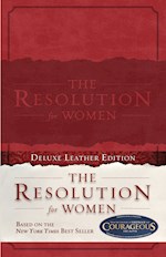 RESOLUTION FOR WOMEN-RED LEATHERTOUCH 