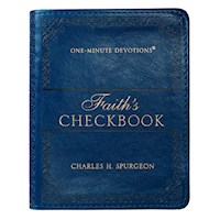 FAITH'S CHECKBOOK (ONE MINUTE DEVOTIONS)-IMITATION LEATHER