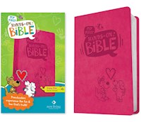 NLT MY FIRST HANDS-ON BIBLE-PRETTY PINK LEATHERLIKE