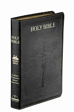 NABRE FIRESIDE CATHOLIC COMPANION BIBLE/LARGE PRINT-LIBROSARIO-BLACK IMITATION LEATHER