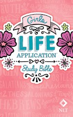 NLT GIRLS LIFE APPLICATION STUDY BIBLE (REVAMPED)-PINK FLOWER-HARDCOVER