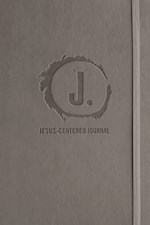 NLT JESUS-CENTERED JOURNAL-CHARCOAL IMITATION LEATHER 