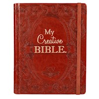 KJV MY CREATIVE BIBLE-SADDLE TAN FAUX LEATHER HARDCOVER 
