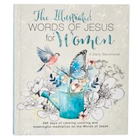 ILLUSTRATED WORDS OF JESUS FOR WOMEN ADULT COLORING BOOK