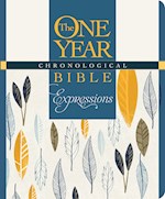 NLT THE ONE YEAR CHRONOLOGICAL BIBLE CREATIVE EXPRESSIONS-DELUXE BLUE HARDCOVER