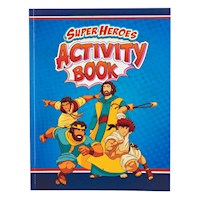 SUPER HEROES ACTIVITY BOOK