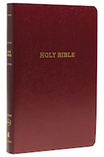 KJV GIFT & AWARD BIBLE (COMFORT PRINT)-BURGUNDY LEATHERFLEX