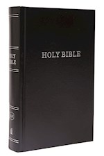 KJV LARGE PRINT PEW BIBLE (COMFORT PRINT)-BLACK HARDCOVER