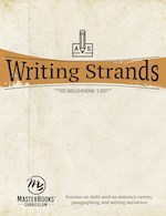 MASTER BOOKS-WRITING STRANDS: BEGINNING 1 