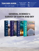 MASTER BOOKS-GENERAL SCIENCE 1: SURVEY OF EARTH & SKY TEACHER GUIDE