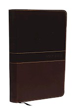 NKJV DELUXE GIFT BIBLE (COMFORT PRINT)-TOFFEE LEATHERSOFT