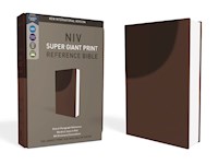 NIV SUPER GIANT PRINT REFERENCE BIBLE-CHOCOLATE LEATHERSOFT
