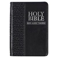 KJV POCKET BIBLE-BLACK FAUX LEATHER 