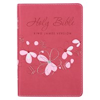 KJV COMPACT BIBLE-PINK FAUX LEATHER
