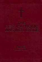 NABRE NEW CATHOLIC ANSWER BIBLE LIBROSARIO EDITION-BURGUNDY IMITATION LEATHER