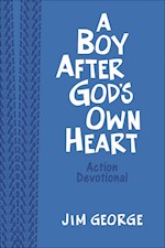 A BOY AFTER GOD'S OWN HEART ACTION DEVOTIONAL-BLUE MILANO SOFTONE