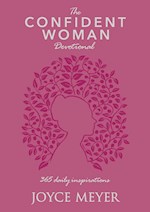THE CONFIDENT WOMAN DEVOTIONAL-CRANBERRY IMITATION LEATHER