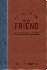 HE CALLS ME FRIEND-LEATHERLUXE