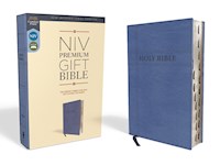 NIV PREMIUM GIFT BIBLE (COMFORT PRINT)-NAVY LEATHERSOFT INDEXED