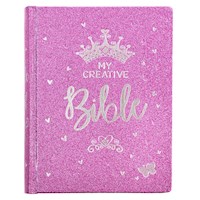 ESV MY CREATIVE BIBLE FOR GIRLS-PURPLE GLITTER CLOTH HARDCOVER