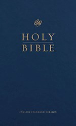 ESV PEW BIBLE-BLUE HARDCOVER (Order #9798874903268)