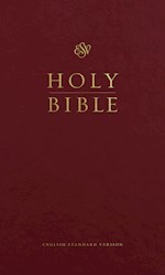ESV PEW BIBLE-BURGUNDY HARDCOVER (Order #9798874903275)
