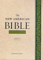 NABRE NEW AMERICAN BIBLE/COMPACT EDITION-BLACK/BLUE DUVELLE