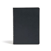 KJV SUPER GIANT PRINT REFERENCE BIBLE-BLACK LEATHERTOUCH