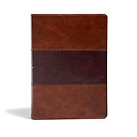 KJV SUPER GIANT PRINT REFERENCE BIBLE-SADDLE BROWN LEATHERTOUCH