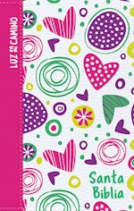 NVI LIGHT MY WAY BIBLE-HEARTS (BIBLIA LUZ EN MI CAMINO CORAZONES)-HARDCOVER