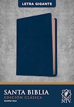 NTV EDICION CLASICA/LETRA GIGANTE (NLT CLASSIC EDITION GIANT PRINT)-BLUE LEATHERLIKE INDEXED 