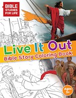 LIVE IT OUT BIBLE STORY COLORING BOOK
