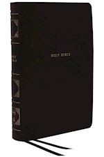 NKJV CENTER-COLUMN REFERENCE BIBLE (COMFORT PRINT)-BLACK LEATHERSOFT INDEXED