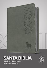 NTV EDICION COMPACTA, SALMO 23 (NLT COMPACT EDITION, PSALM 23)-GRAY LEATHERLIKE