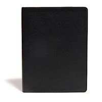 CSB LIFE ESSENTIALS STUDY BIBLE-BLACK GENUINE LEATHER INDEXED
