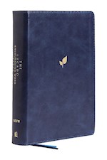 NIV LUCADO ENCOURAGING WORD BIBLE (COMFORT PRINT)-BLUE LEATHERSOFT