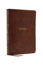 NRSV CATHOLIC BIBLE/LARGE PRINT (COMFORT PRINT)-BROWN LEATHERSOFT