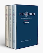 THE LARGE PRINT LUTHER BIBLE IN 3 VOLUMES-HARDCOVER