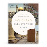 CSB HOLY LAND ILLUSTRATED BIBLE-BRITISH TAN LEATHERTOUCH INDEXED