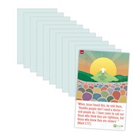 DIG IN-LIFE OF JESUS BIBLE VERSE POSTERS (SET OF 12)